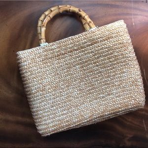 Bamboo Handle Bag